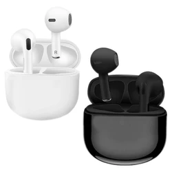 Pro4 TWS Bluetooth Earphones 9D Stereo Wireless Headphones In-Ear HiFi Earbud Wireless Headset With Microphone For Xiaomi iPhone