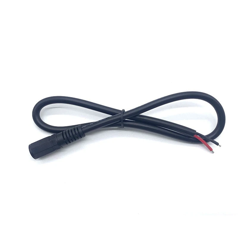 1/2/5PCS 16awg 18awg DC Power Cord 5.5 * 2.5mm Male And Female To 2-Core Bare Wire Pure Copper Charging Extension Cord B5