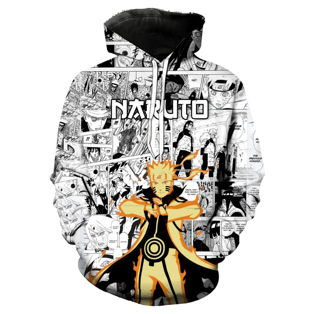 Naruto 2024 Nieuwe Trendy 3D-printing Anime Perifere Capuchon Sweatshirt Hoodie Voor Mannen, Vrouwen En Kinderen Volwassen