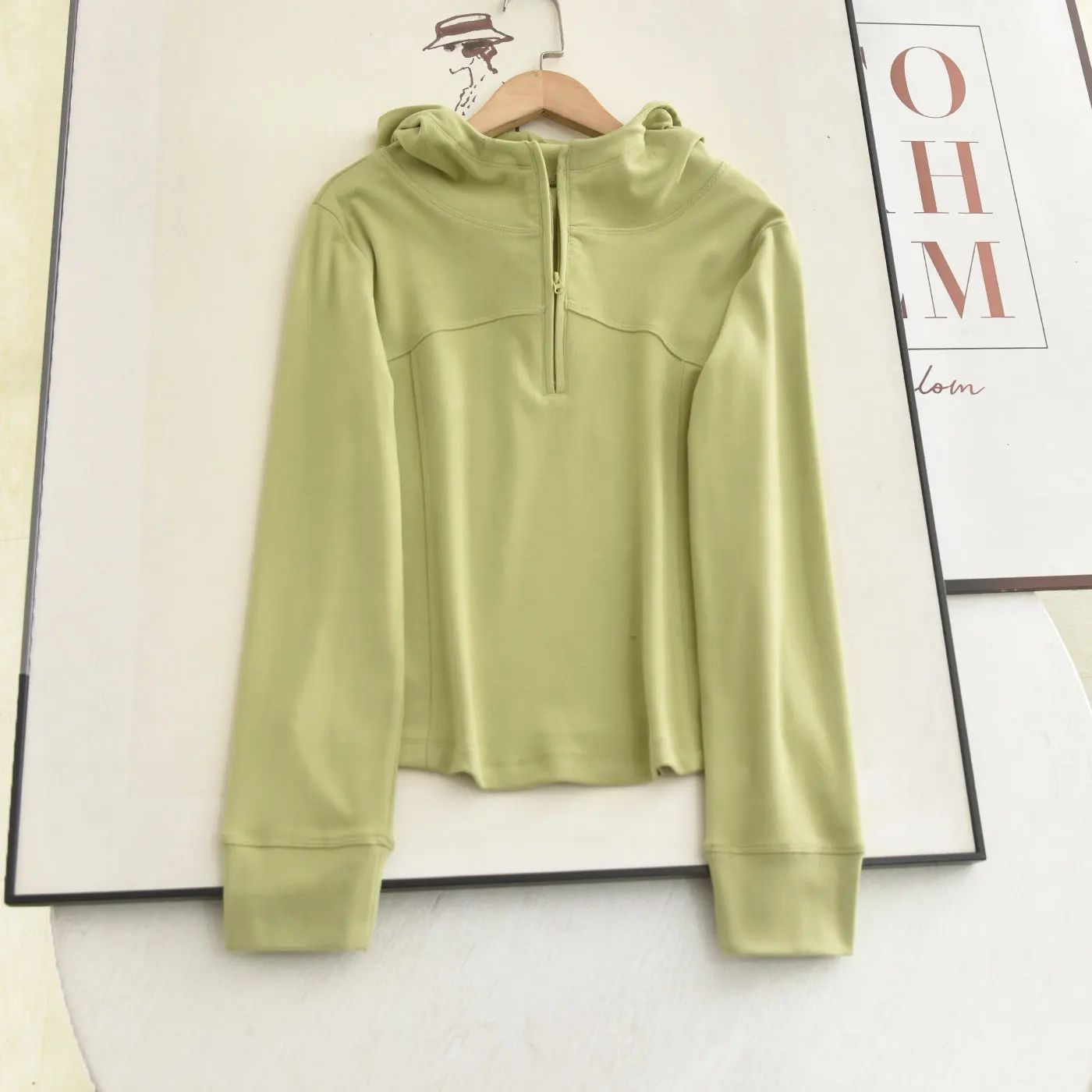 

Женская толстовка Slim Fit с молнией, весна 2026, модная, повседневная, удобная, дышащая, с длинными рукавами