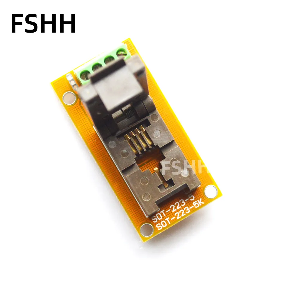 SOT-223-5 Burn-in Socket SOT223-5 IC Thử Socket/IC Socket (chỗ ngồi test Flip)