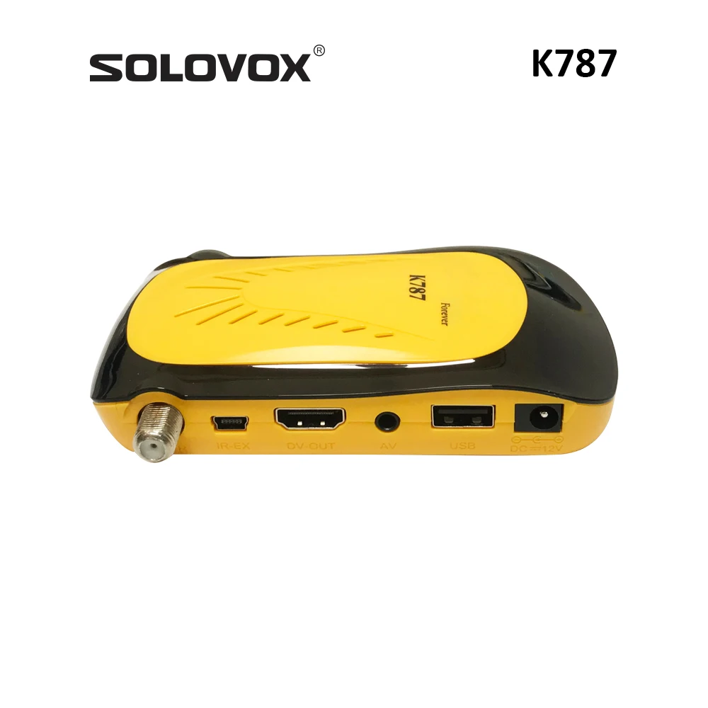 SOLOVOX 2024 K787 DVB S2X صندوق التلفزيون عبر الأقمار الصناعية H.265 HEVC فك جنوب شرق آسيا مشغل الوسائط في الشرق الأوسط