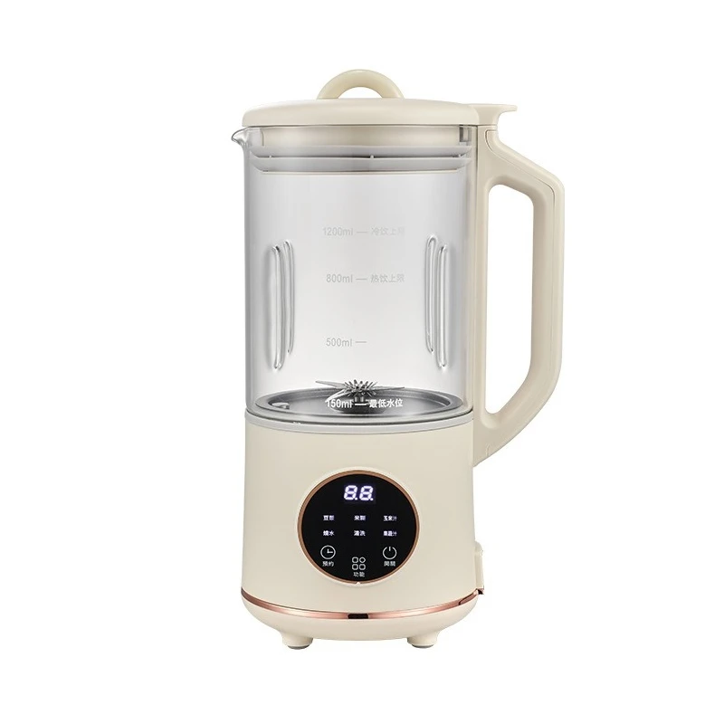 2026 Full Automatic Electric Soybean Milk Machine Filter  Intelligent Multi-function Household fully automatic small-sized