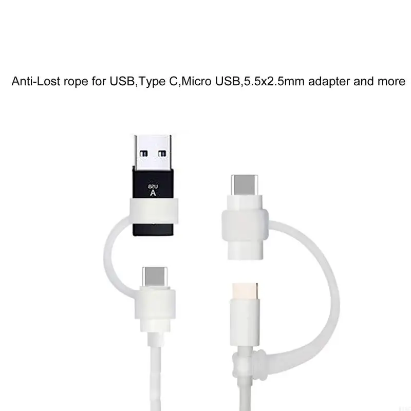 918C 2 шт. Силиконовый защитный чехол с защитой от потери, чехол, держатель кабеля-конвертера