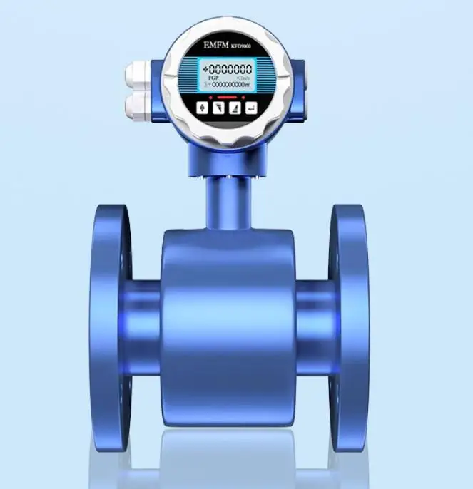 Intelligent Integrated Electromagnetic Flowmeter Liquid Digital Display Liquid Crystal Pipeline Sewage Wastewater Tap Water