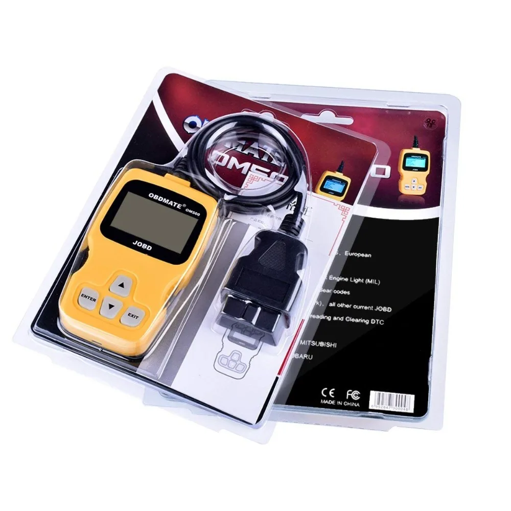 ELING OM500 JOBD/OBDII/EOBD قارئ الرمز أداة تشخيص السيارات محرك خطأ الماسح الضوئي للمركبات اليابانية #6