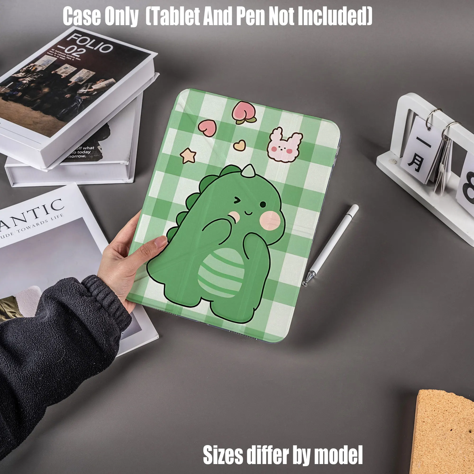 Slim Fit Premium TPU Tablet Cover, Shockproof Durable Lightweight Protective Case for iPad Samsung Huawei Honor Redmi Xiaomi