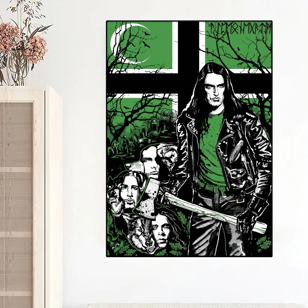 Rock Band T-Type O Negative Poster Painting Wall Pictures For Living Room Decor Sticker