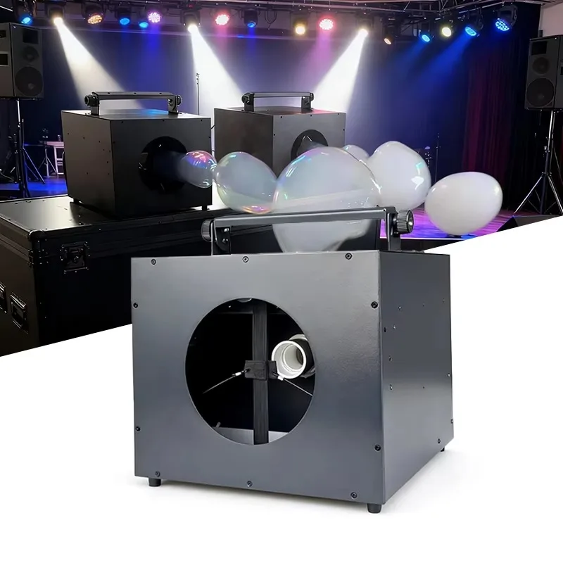 900W Giant Bubble Fog Machine DMX512 4CH Smoke Filled Bubble Maker for Stage Wedding Event Effects