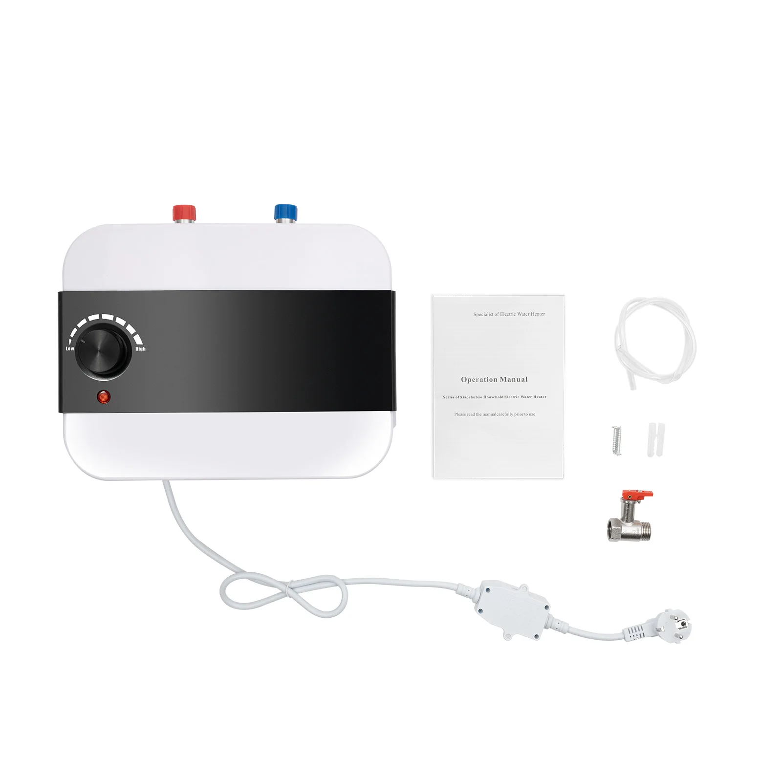 chauffe-eau instantané électrique – vue détaillée