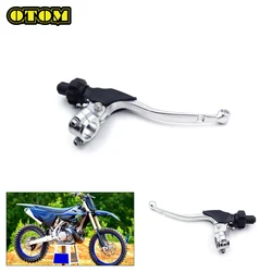 Motorcycle For YAMAHA Clutch Lever Dustproof Rubber Sleeve Runner Mechanism Assembly Aluminum Handlebar YZ65 YZ85 YZ250F YZ450F