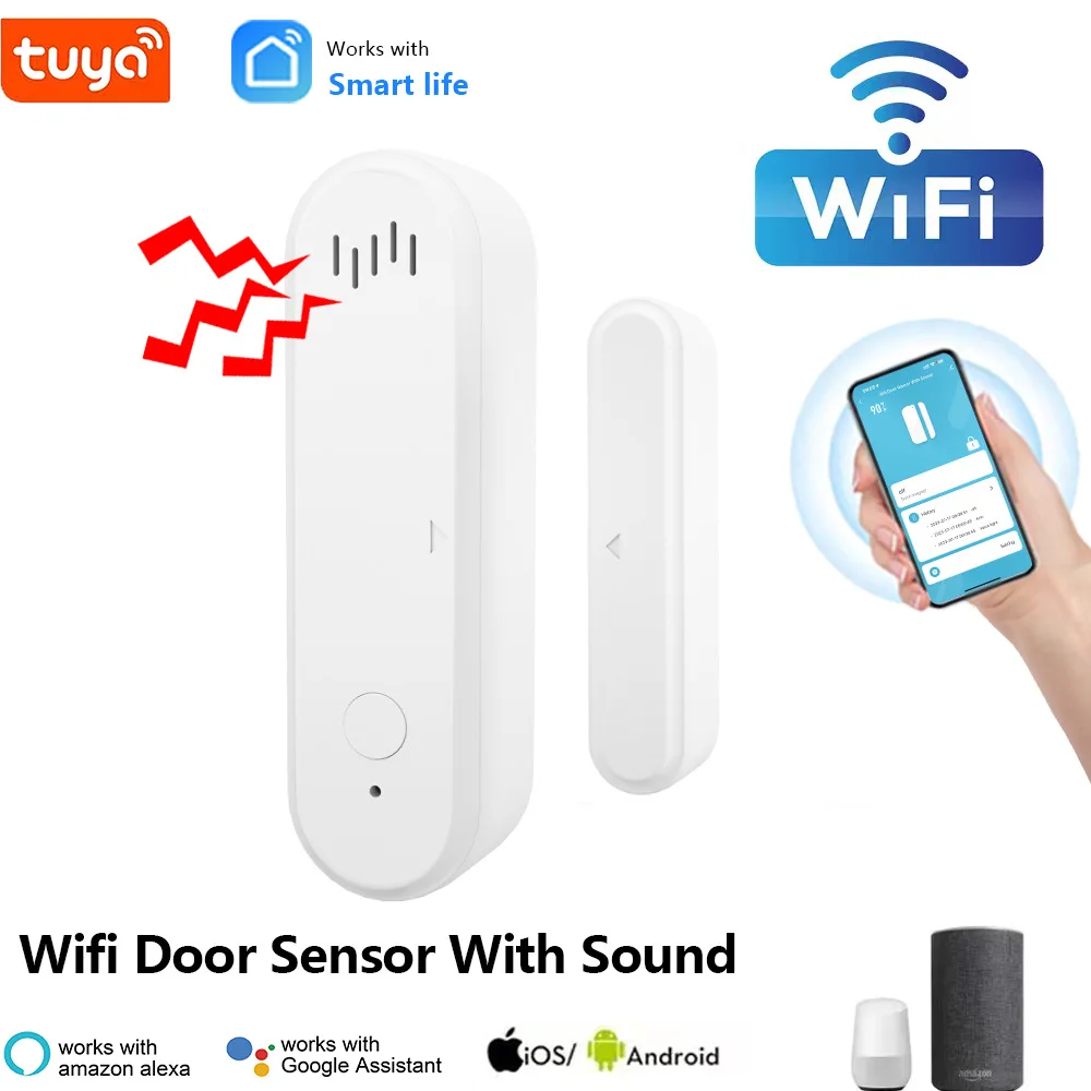 WiFi ZigBee Tür/Fenster Sensor Tür kontakts ensor Smart Home Alarms ensoren