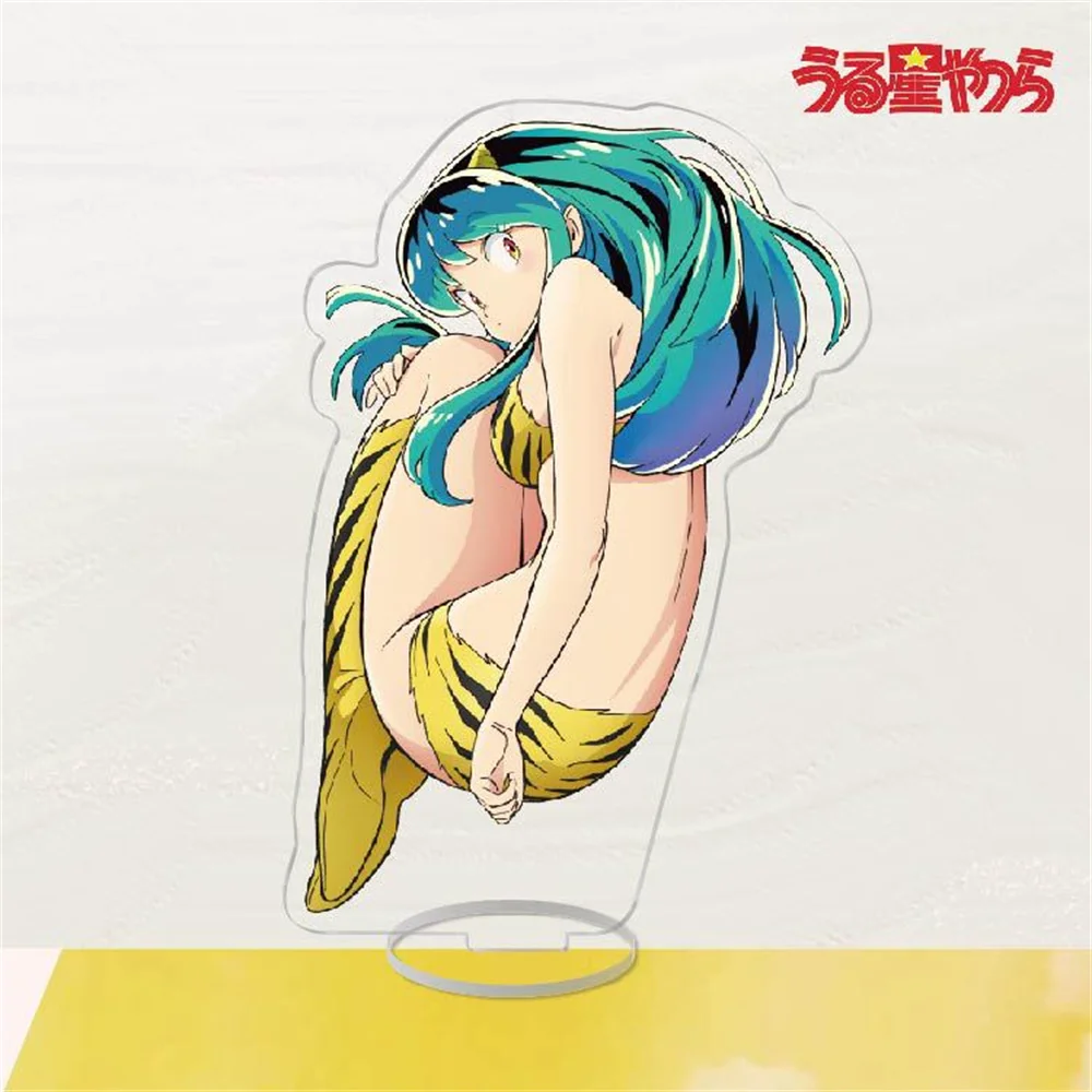 Japan Anime Urusei Yatsura Acryl Stand Model Figuur Cosplay Plaat Houder Topper Verjaardag Fans Kerst Bureau Decor Plaat Gift