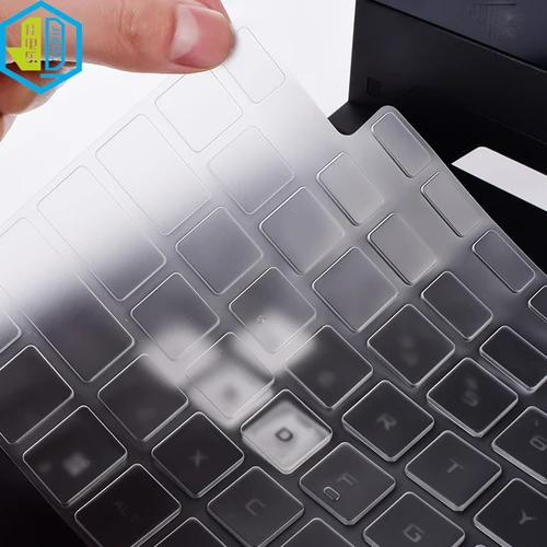 Imagen 2 del producto Fundas transparentes de TPU para teclado ASUS TUF Gaming F15 FX507 FX517 F17 FX707 FA507 FA707 2022, cubierta antipolvo para teclados de ordenador portátil