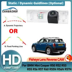 Fisheye Night Vision Car reverse RearView Reversing Backup Camera For BMW Mini Cooper R50 R52 R53 R55 R56 R57 R60 R55N R56N R57N