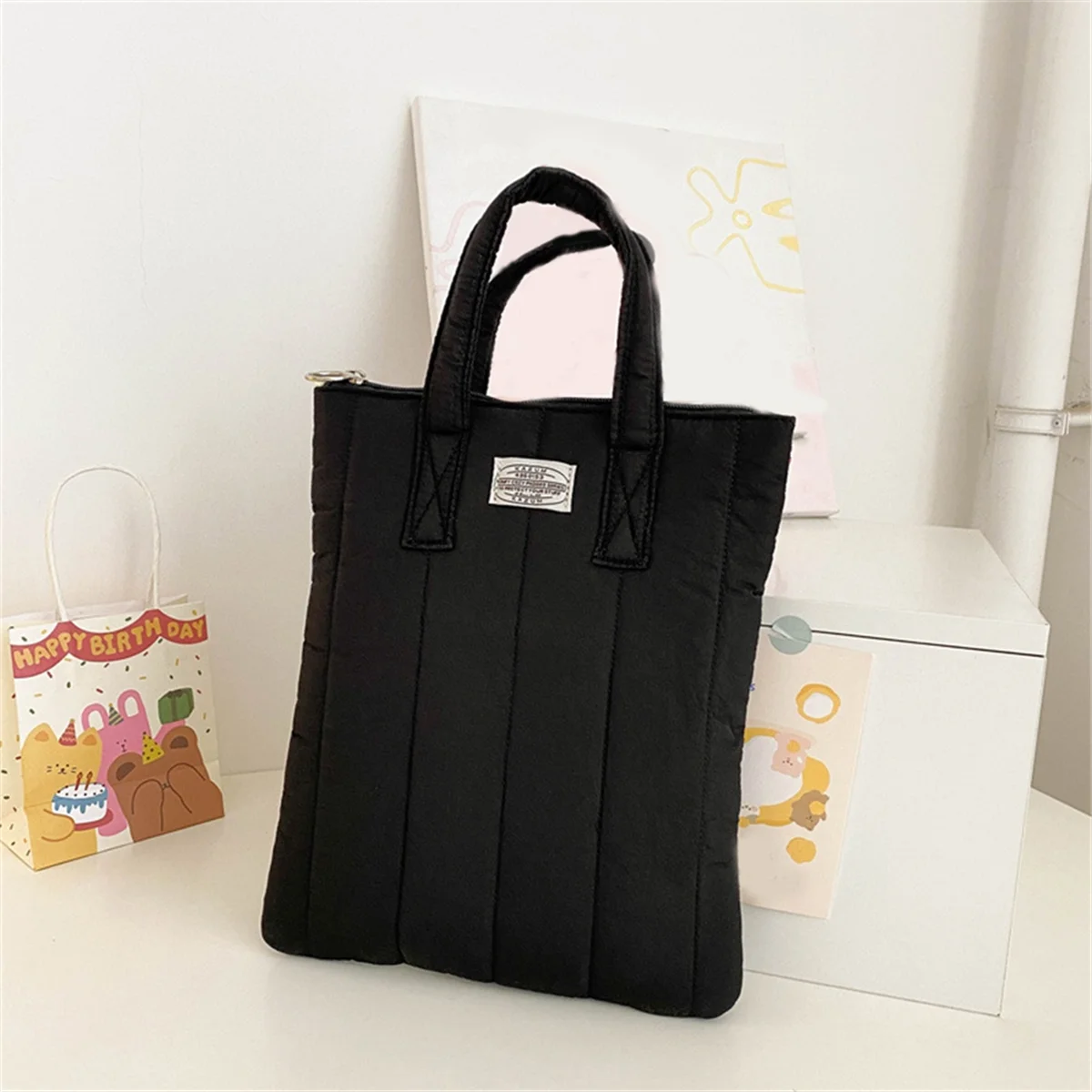 Altamente recommandé. Sac à main décontracté simple pour ordinateur portable de couleur pure pour ordinateur portable 11 13 14 pouces C
