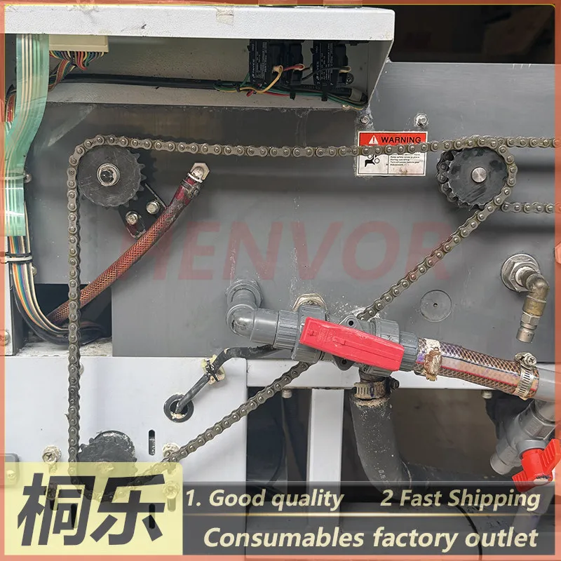1PCS For Grafmac CTP Plate Setter Parts Drive Chain Roller Brush Chain Sprocket Tension Pulley