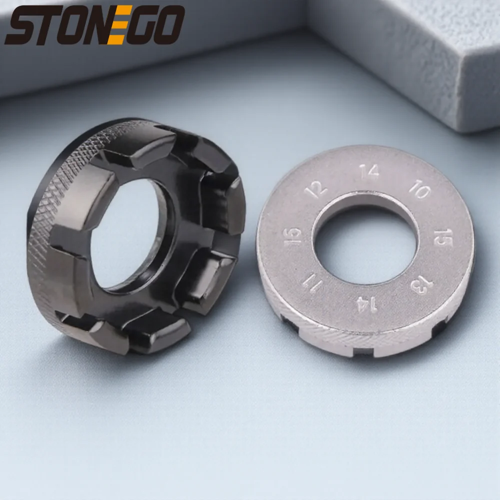 

Bicycle Spoke Wrench 8 Way Rim Repair Tool Threaded Joint Key Bike Maintenance Cycling Repair Tools