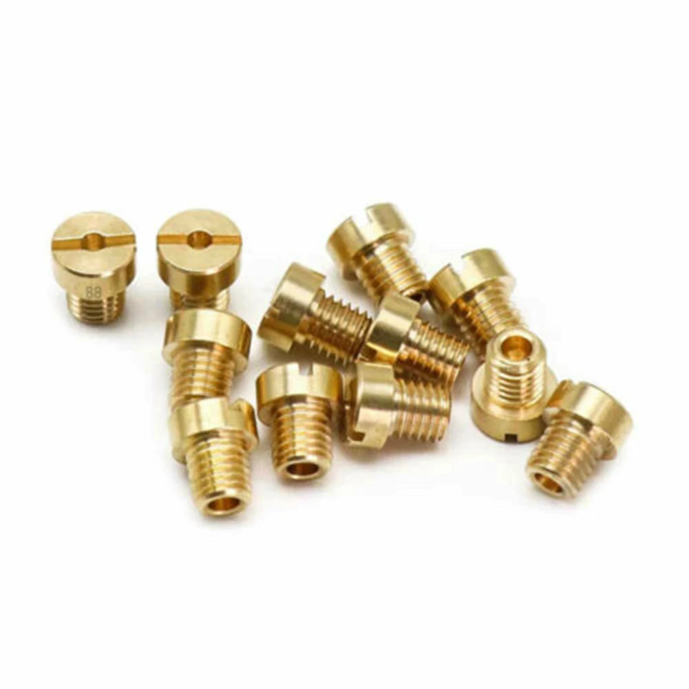 25pcs Carburetor Main Jet Set 55 - 115 M6 6mm Thread For Dellorto PHNL PHVA PHBH PHBN PHBG VHBT Carburetor Injector Nozzle