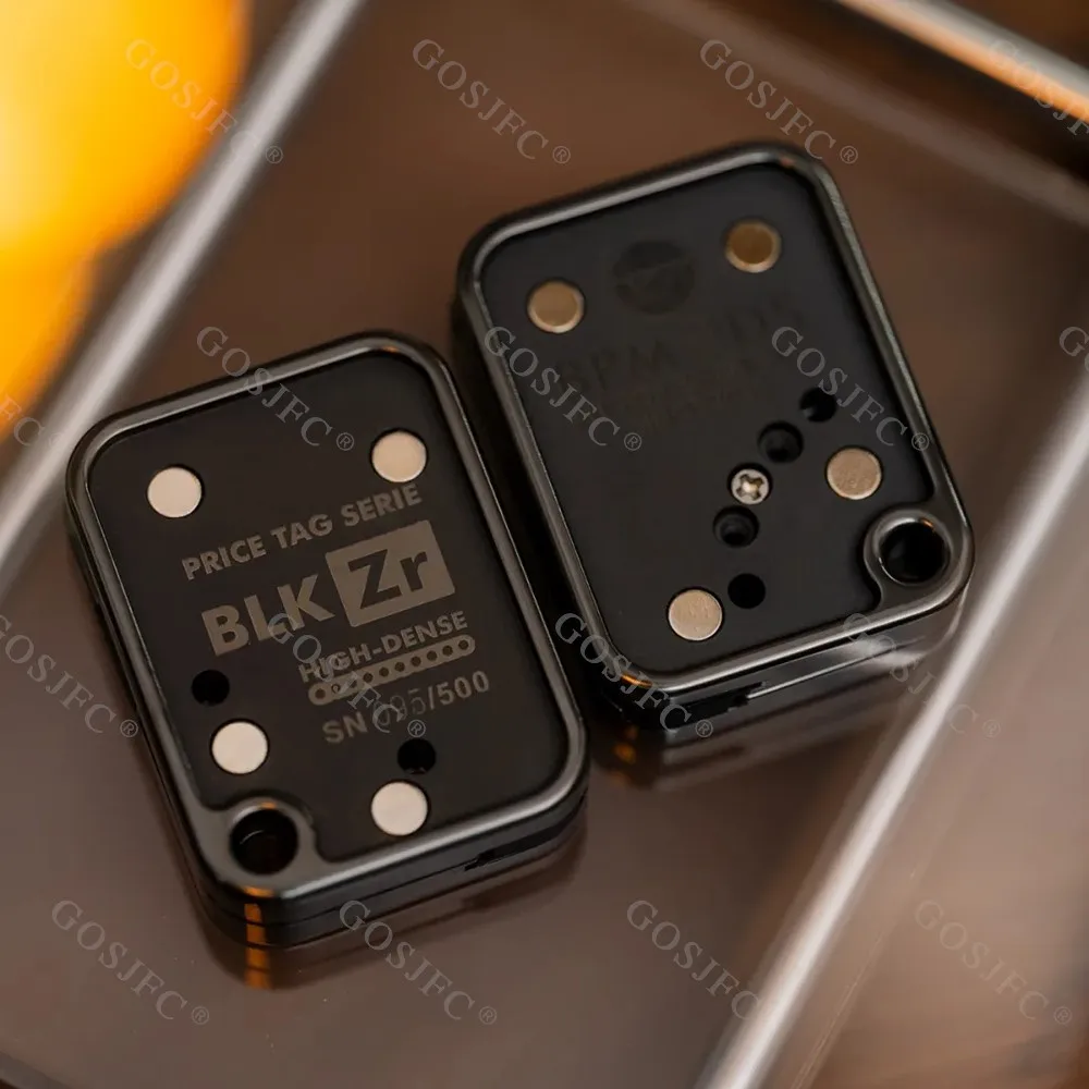 BPMODS Zirconio Cartellino del prezzo Fidget Push Slider PMMA Giocattoli meccanici antistress per adulti per adulti