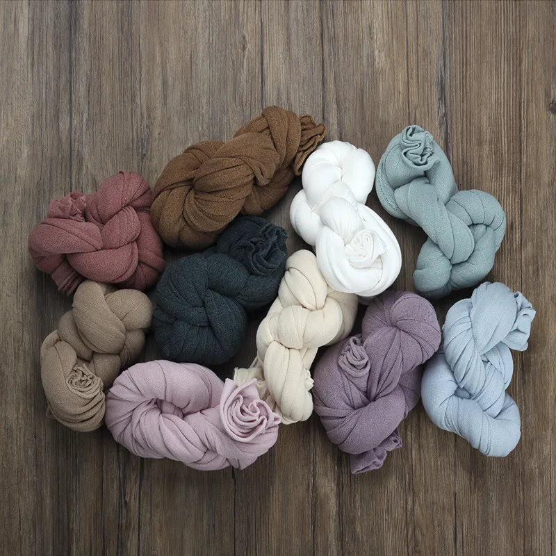 40 / 150*150cm Newborn Photography Props Backdrop Baby Blanket  Fabrics Stretchable Cloth Baby Shoot Studio Accessories