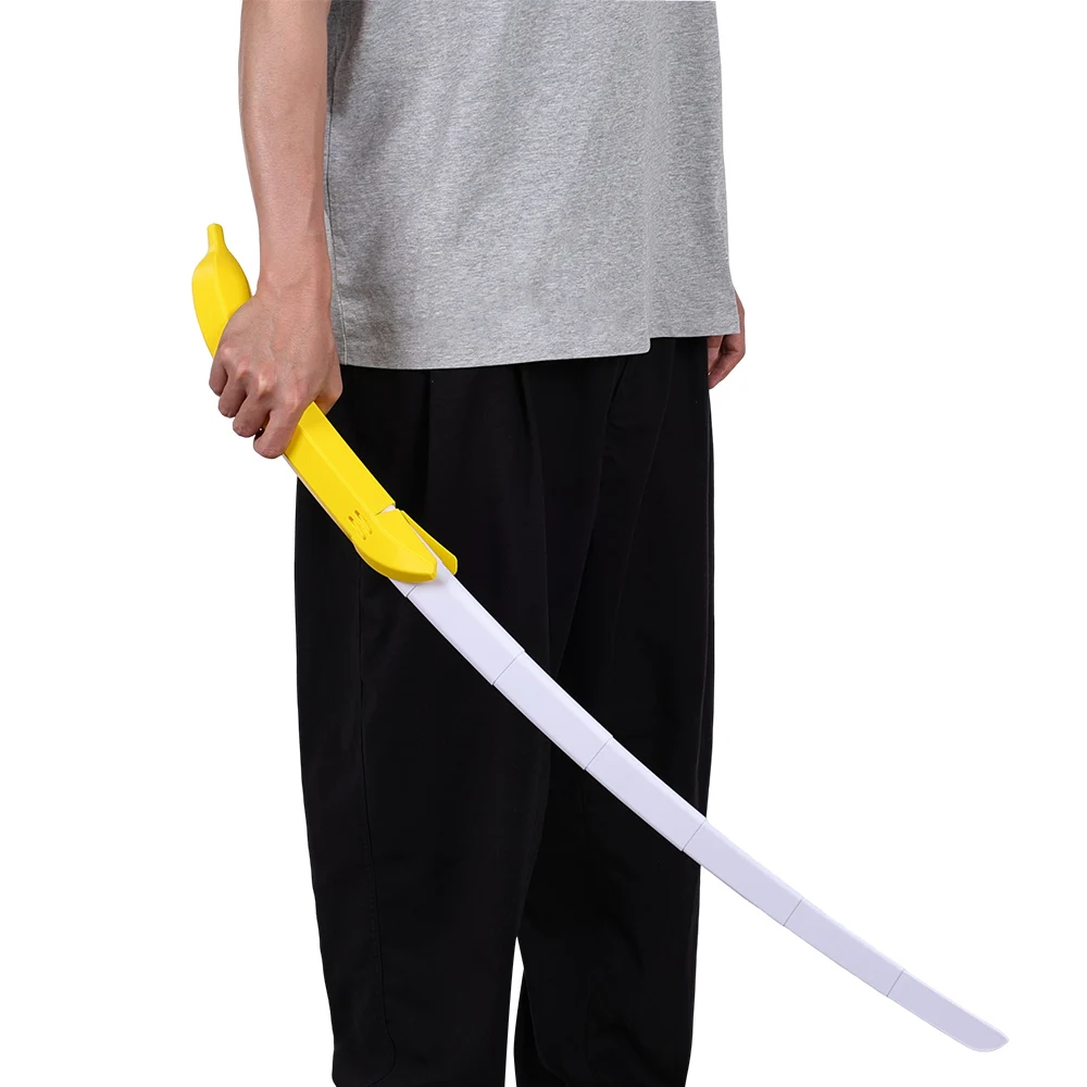大人男性野菜-果物型武器漫画ニンジンバナナ戦士剣小道具ハロウィンカーニバル衣装ファンタジーアクセサリー