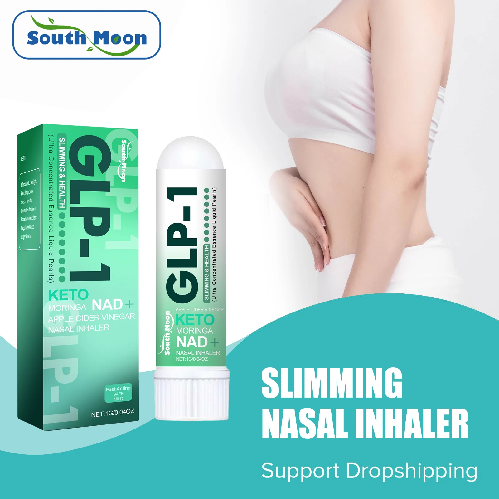 

GLP-1 Diabetes Relief Nasal Inhaler Balance Blood Glucose Relieve Fatigue Body Health Control Weight Loss Lower Blood Sugar Care