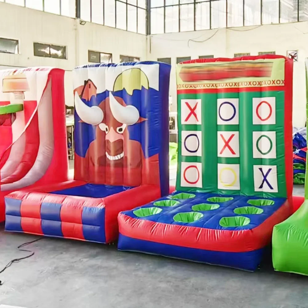 4in1 Inflatable Carnival Games Activities Inflatable Games Children's Games