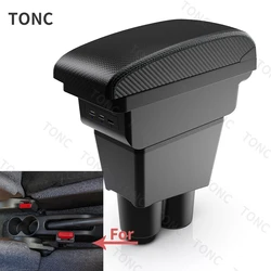 For Suzuki Alto armrest box For Suzuki Alto car armrest box Internal modification USB charging Ashtray center Car Accessories