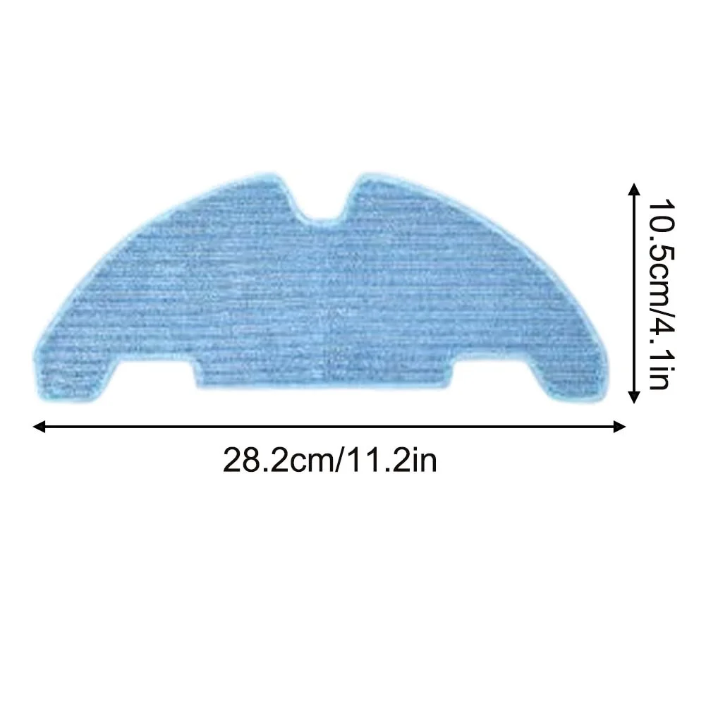 Side Brush Set HEPA Filter Sheets and Reusable Microfiber Mop Pads for Lefant M310 Robot Vacuum Cleaner Cleaning