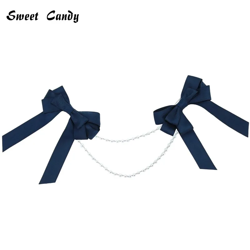 Busur Tas Ita Mewah, Kalung Mutiara Dapat Dilepas, Aksesori Tas Ita, Pita Panjang Penghargaan Pita, Simpul Gerbang Lolita