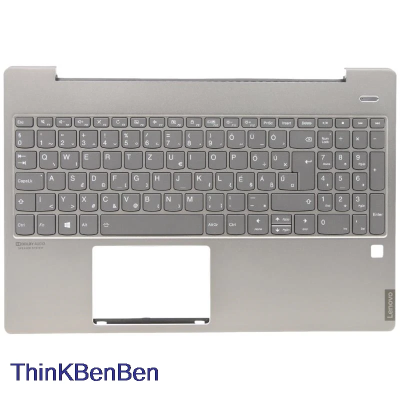 

HU Hungarian Mineral Gray Keyboard Upper Case Palmrest Shell Cover For Lenovo Ideapad S540 15 15IWL GTX 5CB0U43623