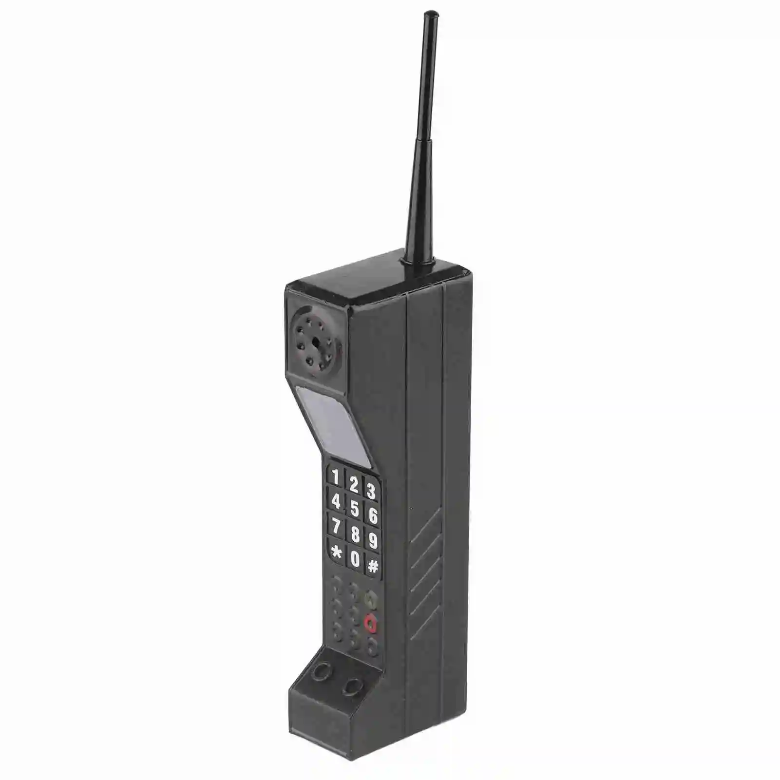 Retro baksteen mobiele telefoon ornamenten ouderwets mobiele telefoon model valbestendig kleurvast levendig retro voor familiedecoratie