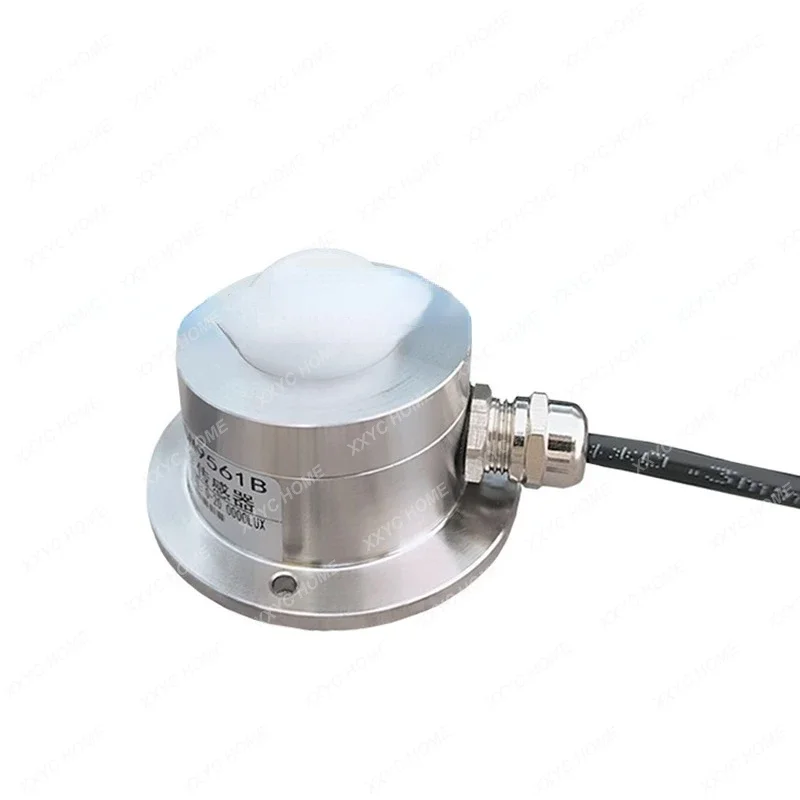 

SM9560B SM9561B industrial grade RS485 stainless steel illuminance sensor brightness detector transmitter probe