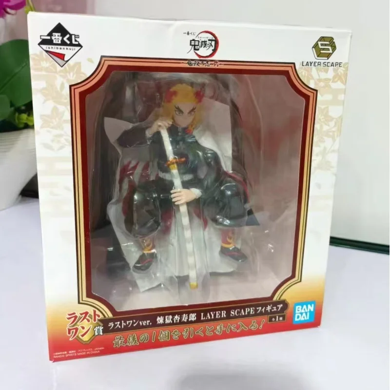 

In Stock Original Bandai Banpresto Ichiban Kuji Kimetsu No Yaiba Rengoku Kyoujurou Anime Characters Toy Birthday Present Garage