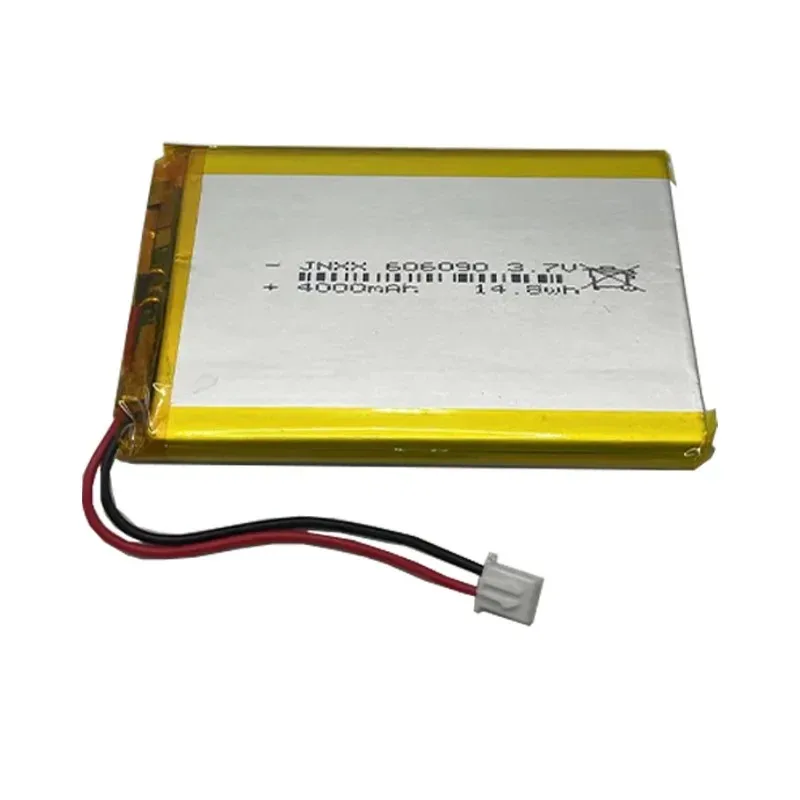 606090 Rechargeable Polymer Lithium Battery 3.7V 4000mAh Suitable for Power Bank MP4 PSP PAD Mavigator Robot Tablet Laptop