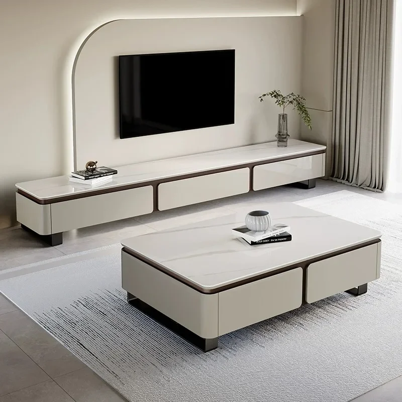 

Postmodern Luxury Coffee Tables Clear Large Unique Center Nordic Coffee Tables Modern Floor Simple Couchtisch Salon Furniture
