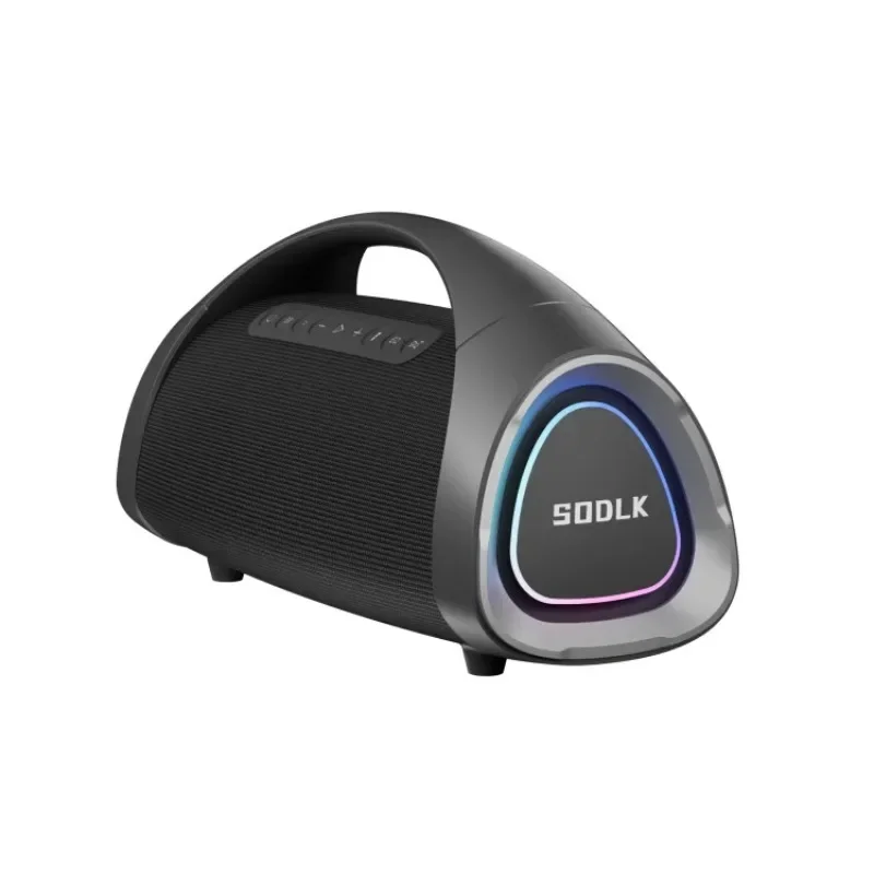 Portable Multifunction Smart Loudspeaker Karaoke Speakers With Power Bank Chargers Music Lights RGB LED Lamp For Outdoor