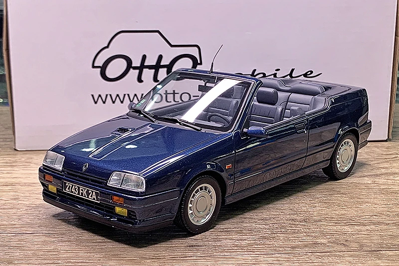 

OTTO 1:18 19 16S Cabriolet Simulation Limited Edition Resin Metal Static Car Model Toy Gift