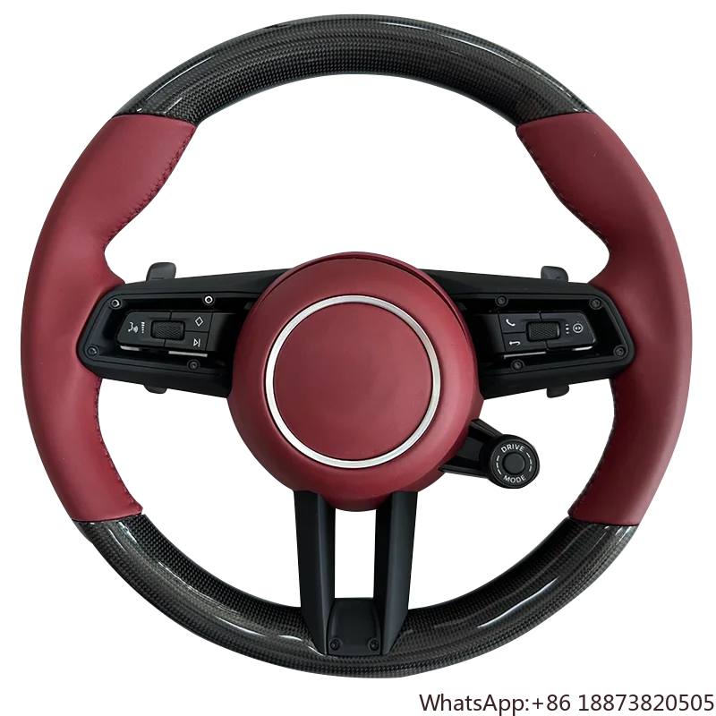 For P-orsche M-acan C-ayenne P-anamera T-aycan 718 C-ayman 991 992 911 Carrera GT2 GT2RS GT3 RS GT4 Steering Wheel