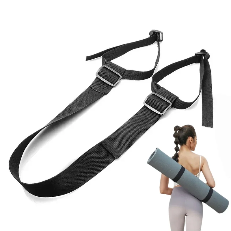 Yoga-Matten-Gurt, verstellbarer Tragegurt zum Tragen über der Schulter für Yoga-Matte, Camping, Schlafsack, Zelt, Matratze, Zubehör, 1 Stück