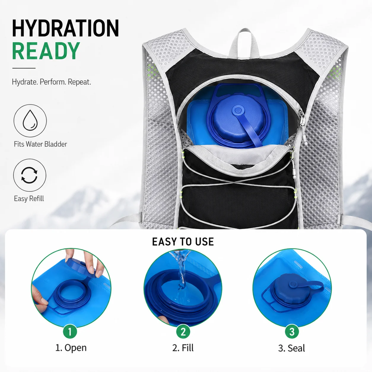 Lightweight Cycling Hydration  - огляд і ціна Reflective Vest Cycling