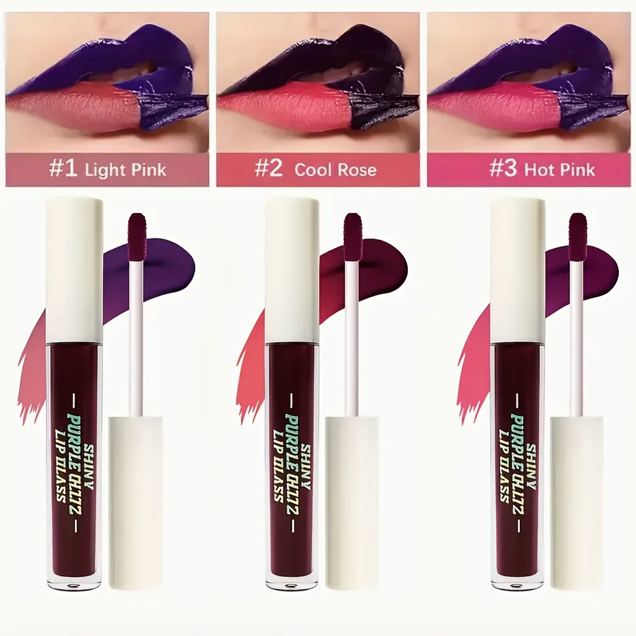 Lip Gloss Peel and Stick Set Long-lasting Waterproof Transfer Proof Non-stick Cup Natural Peel Off Lip Stain Women's Cosmetics