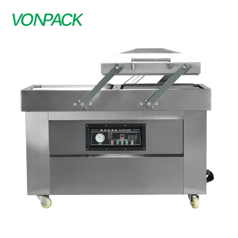 

DZ-500T Industrial Stand Double Chamber Packaging Vacuum Packer Vacuum Sealer Electric Sealing Machine