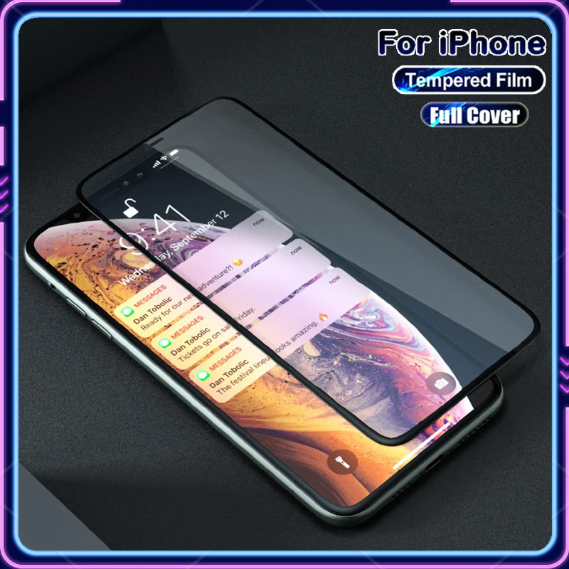 

Soft Protection Ceramic Tempered Film For iPhone 15 14 13 12 11 Pro Max Screen Protector 7 8 6S Plus X XS XR Protective film