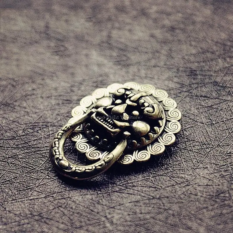 Sujetador Metal latón para accesorios ropa, Hardware Retro, componente artesanal, bricolaje