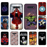 Soft Case for Realme 2 3 3I 5 5I 5S 6 6I 6S 7 7I C12 C17 Pro Black Cover DL-32 Marvel Super Big Hero