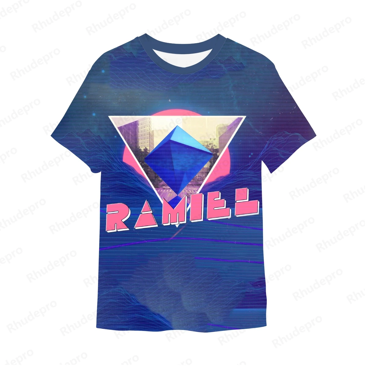 Camiseta Neon Genesis Evangelion masculina, manga curta, tops de cosplay, camiseta infantil, streetwear, estilo Harajuku, moda