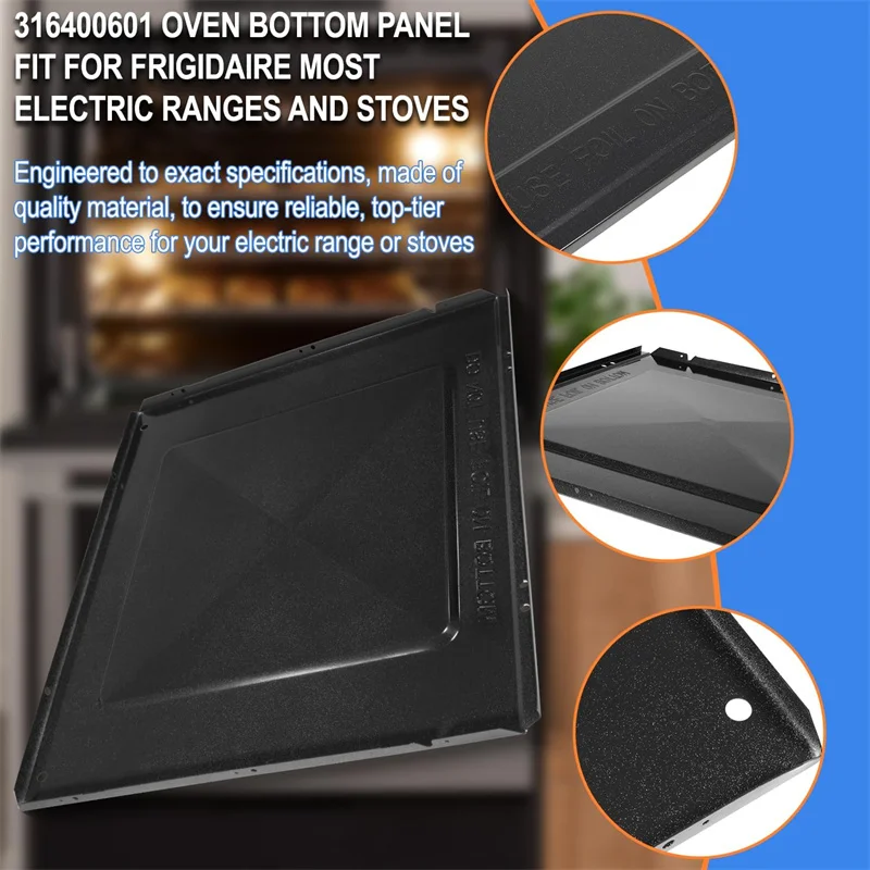 ANX 316400601 Backofen-Bodenplatte Ersatzteil für Frigidaire Elektroherde Öfen AP3731407 1056057 – Detail 5