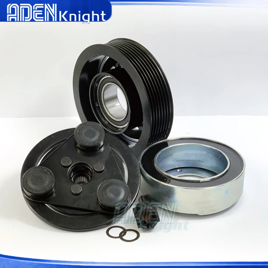 Kopling kompresor AC untuk NISSAN PATHFINDER III R51 NAVARO D40 2.5DCI 92660EB30A 5060121120 5060121122 926004X30A
